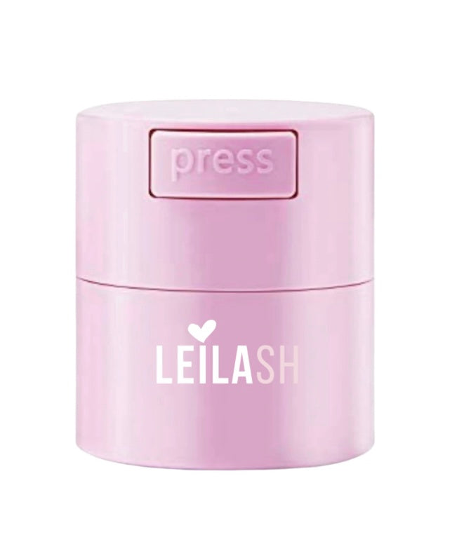 LASH ADHESIVE STORAGE CONTAINER